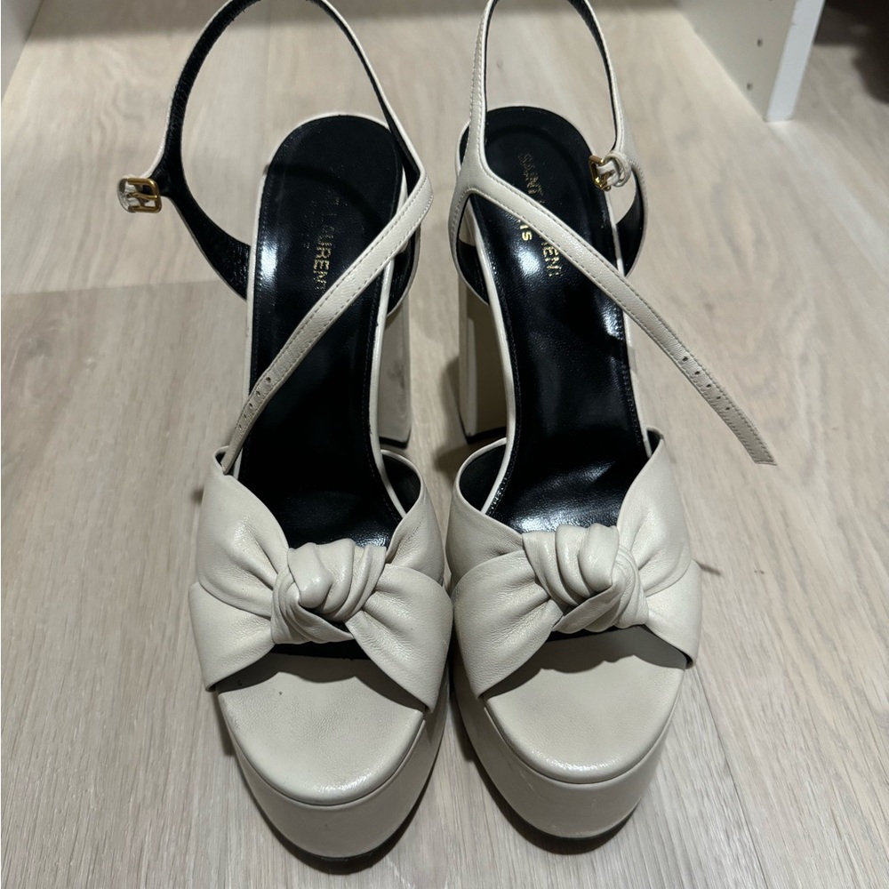 Saint Lauren Bianca Platform sandals - Picture 4 of 12